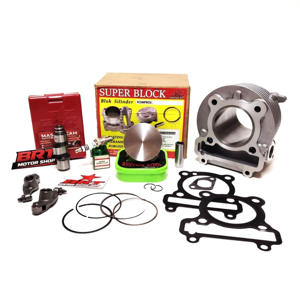 BLOK SET CAST IRON & MASTER CAM & BUSI BRT MIO SPORTY MIO SMILE MIO NEW MIO SOUL MIO OLD KARBU 58MM 