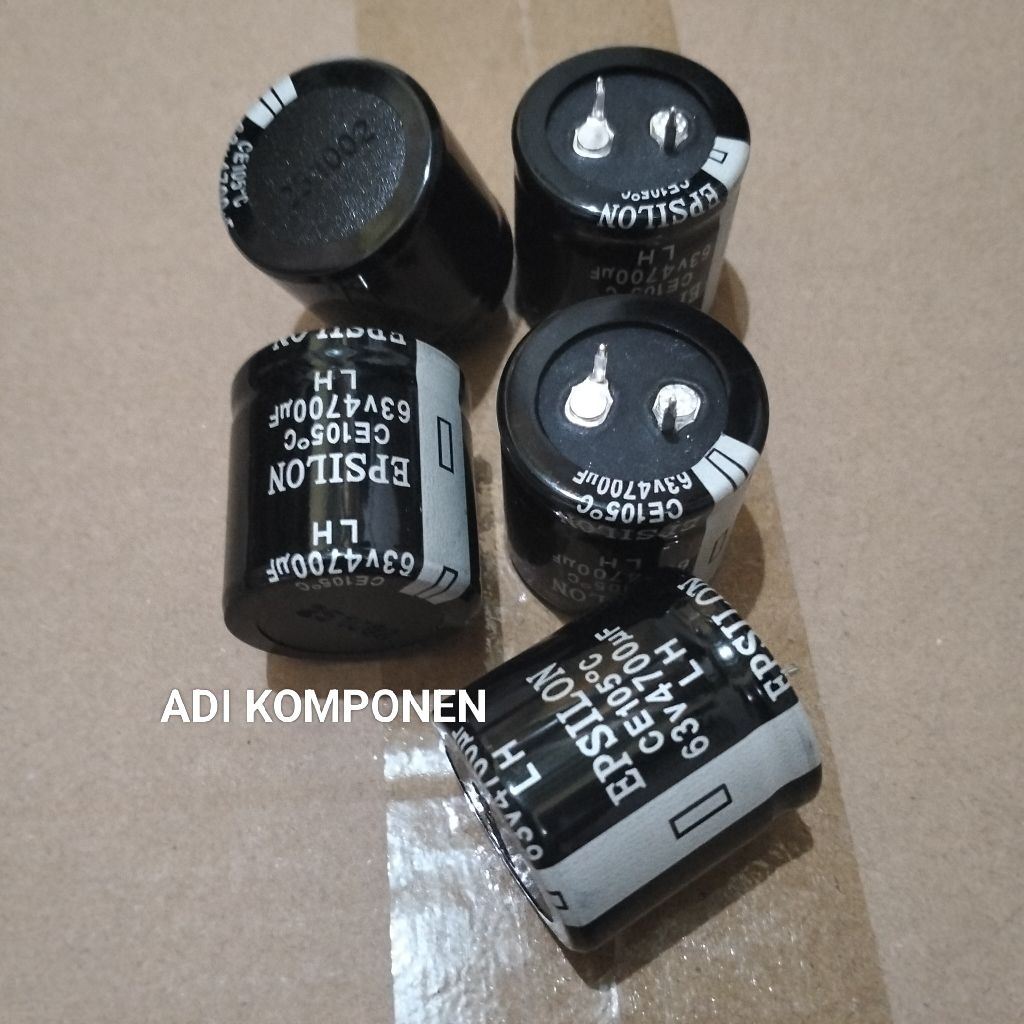 ELCO 4700UF 63V EPSILON 1PCS