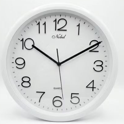 Jam Dinding Nobel Putih Analog