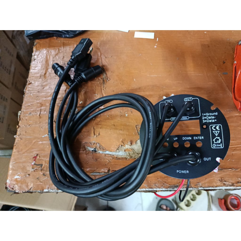 sparepart parled tutup belakang parled 1set 4 kabel /4Line  sesuai iklan cocok semua  lampu parled