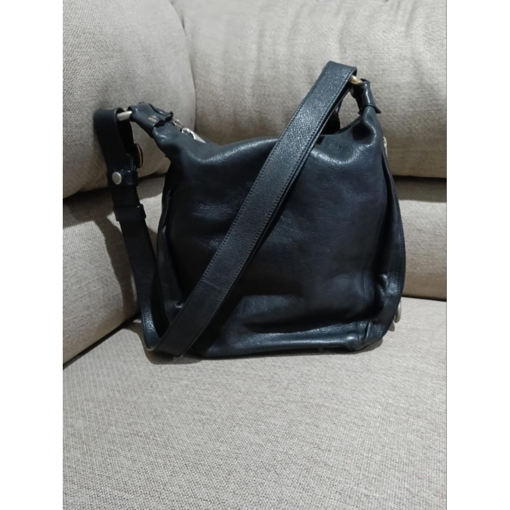 papillon leather bag