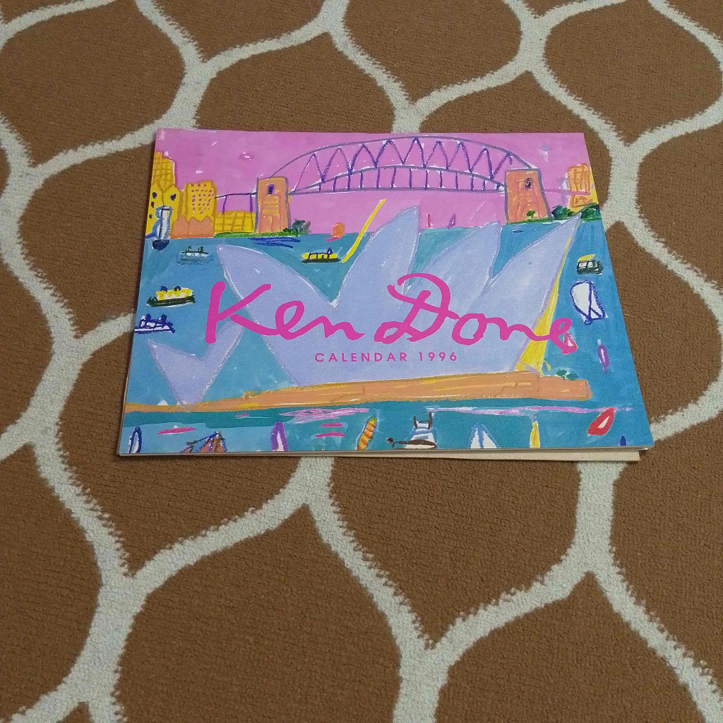 Ken Done The Ink Group 1996 Calendar Art Import - Kalender Seni cocok untuk kenangan memori hadiah s