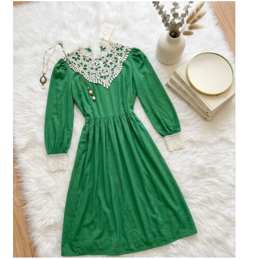 baju gamis renda