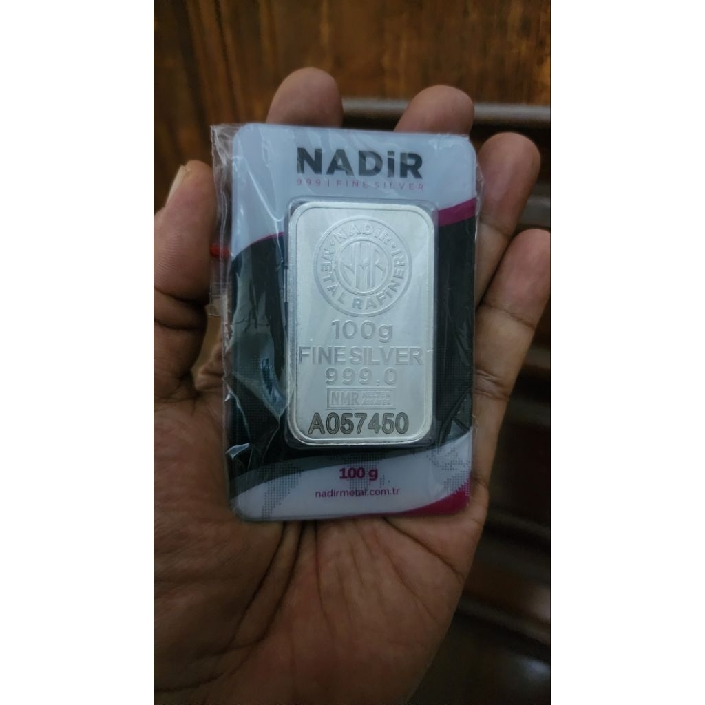 Nadir 100g Silver Perak
