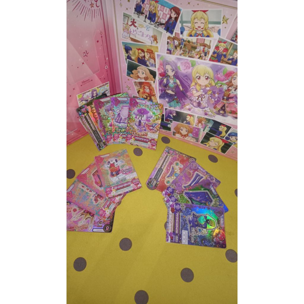 Aikatsu roulette 10th anniversary premium Akari,Mizuki,ichigo