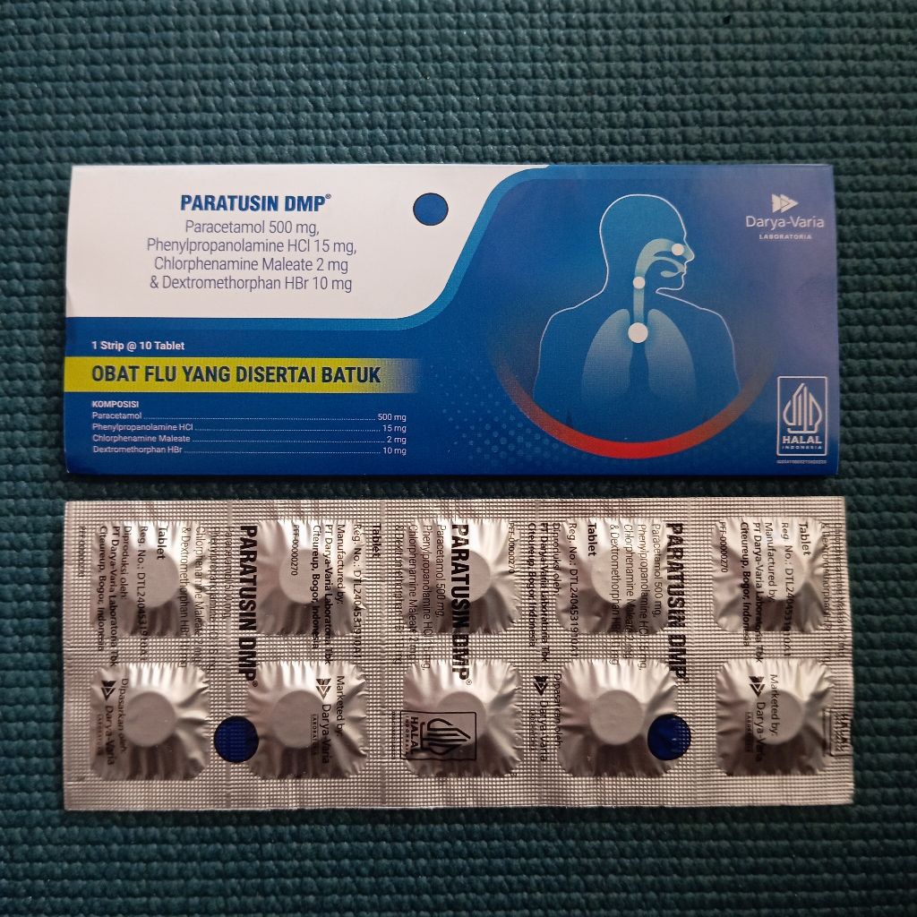 paratusin dmp strip 10 tablet
