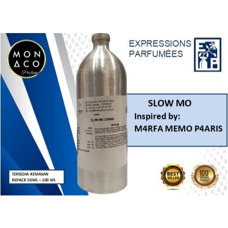 SLOW MO INSPIRED M4RF4 MEMO P4RIS BY EXPRESSION PARFUMÉES - ASLI 100%