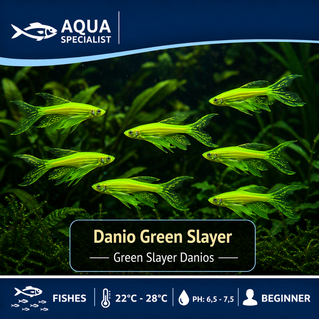 BELI 20 BONUS 2 - ikan hias danio slayer hijau - slayer danio zebra sirip panjang sulur
