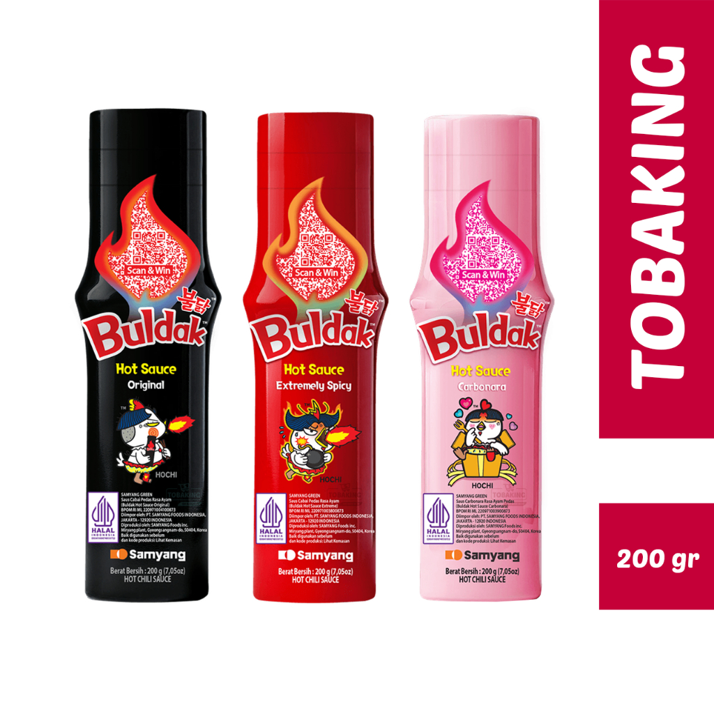 Saus Samyang Hot Buldak Sauce Korea Halal 200g
