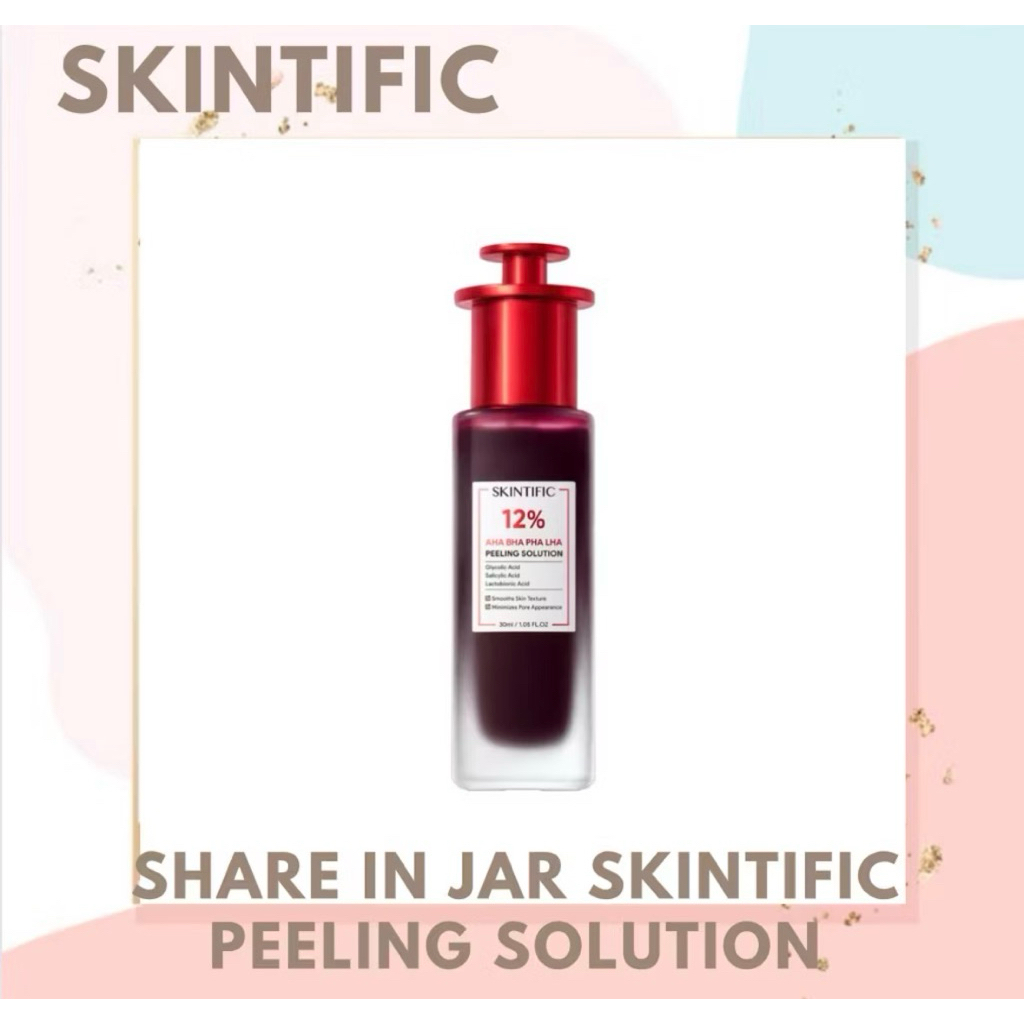 [SHARE IN JAR] SKINTIFIC Peeling AHA BHA