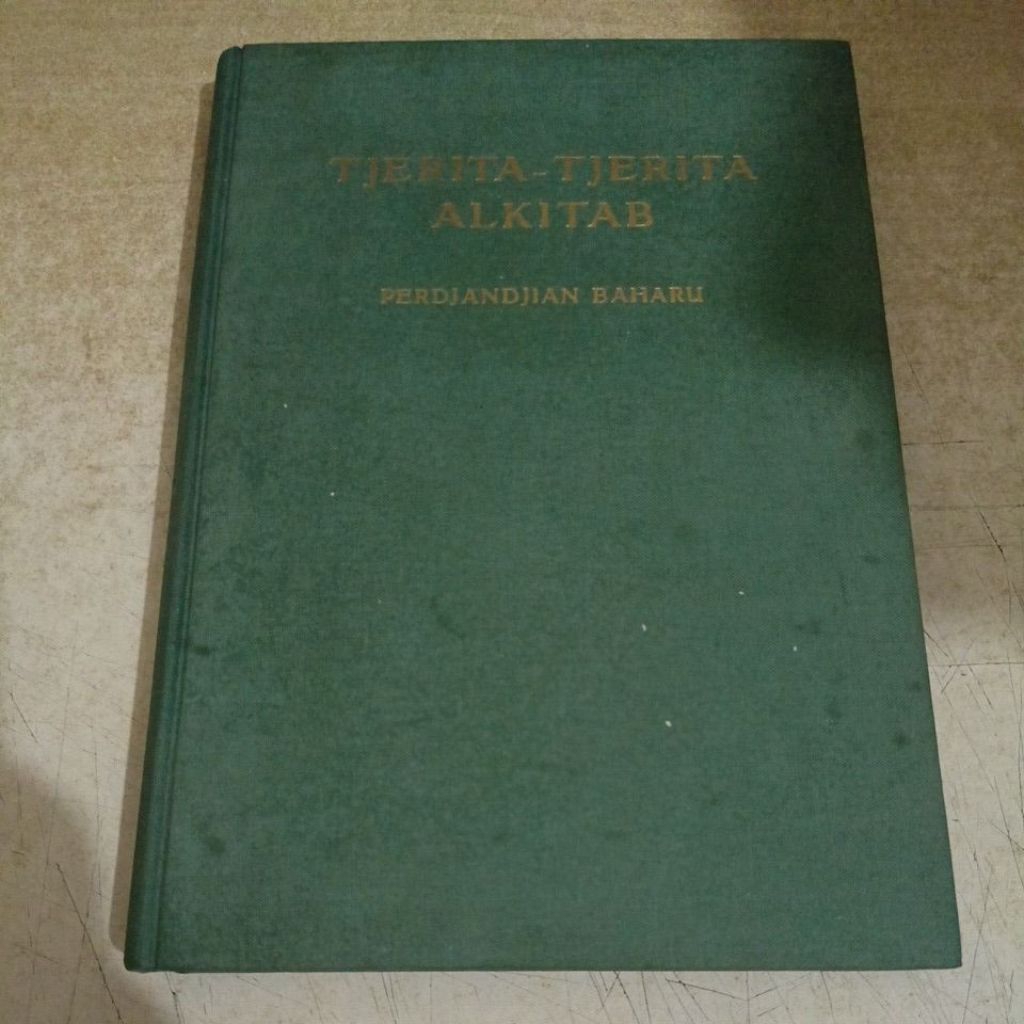 Buku Langka TJERITA-TJERITA ALKITAB PERDJANDJIAN BAHARU