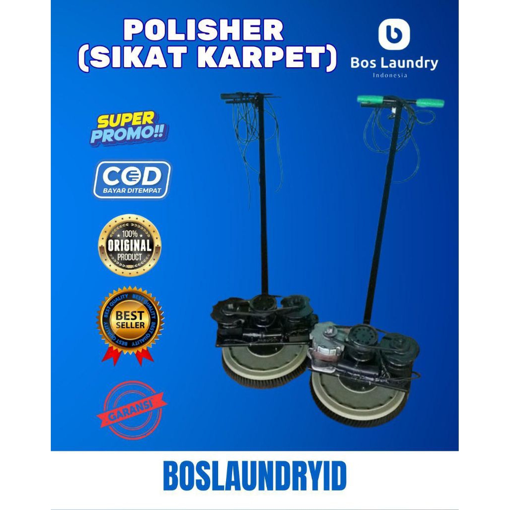 Polisher Sikat Karpet Rakitan