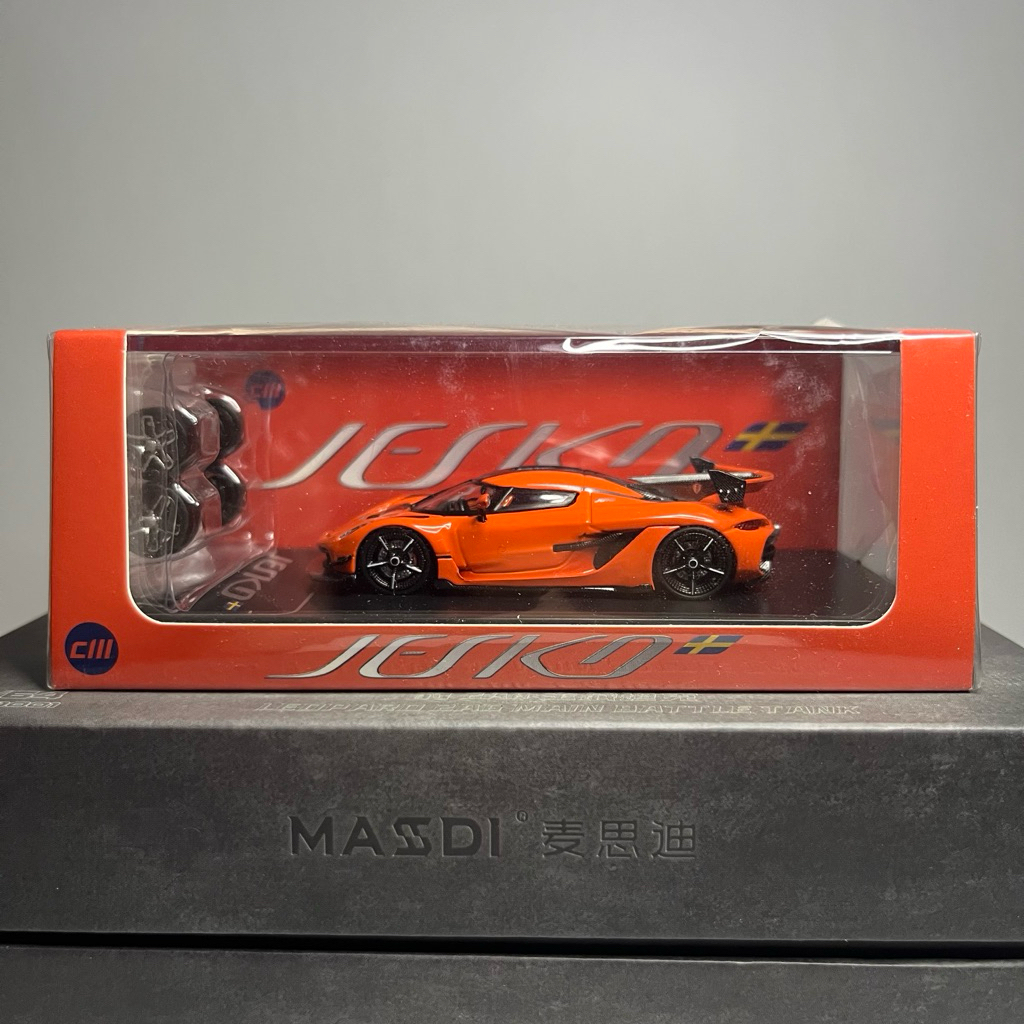 CM Model Koenigsegg Jesko Attack Orange