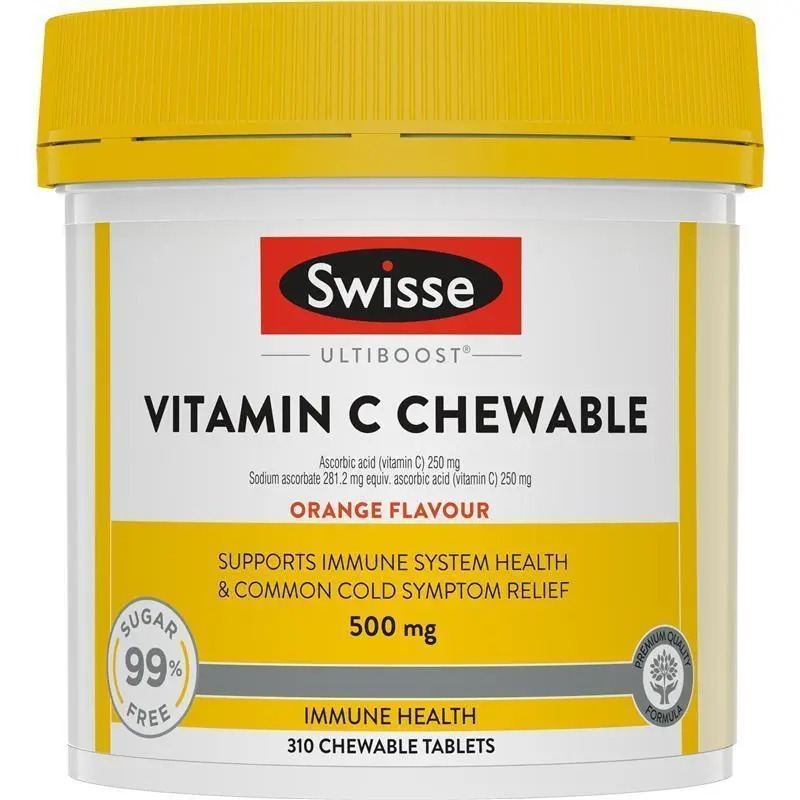 Swisse Vitamin C 500mg | 310 Chewables