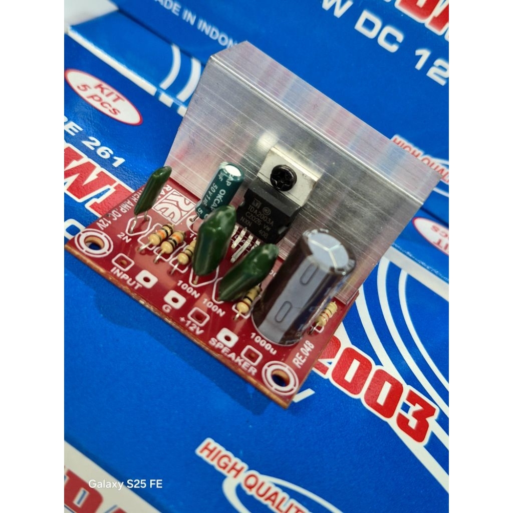 kit power amplifer tda2003 mono
