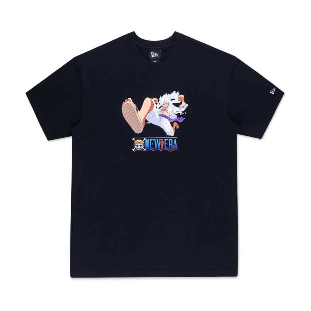 [ORIGINAL] New Era x One Piece Gear 5 Luffy Short Sleeve T-Shirt Black | T-Shirt Men New era partner