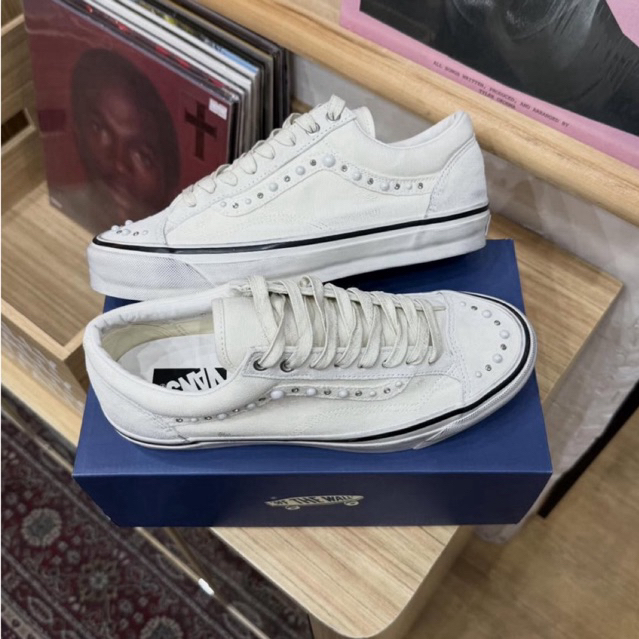 Vans Old Skool 36 Lx Pearlized Marshmallow Original Resmi