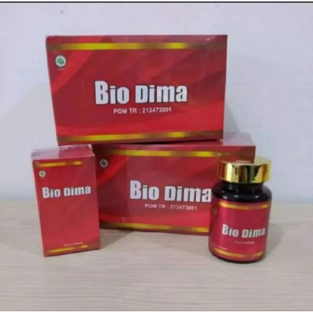 Bio Dima Asli Original Herbal Nyeri Sendi Tulang Syaraf Pinggal Lutut Asam Urat Rematik Kolesterol A