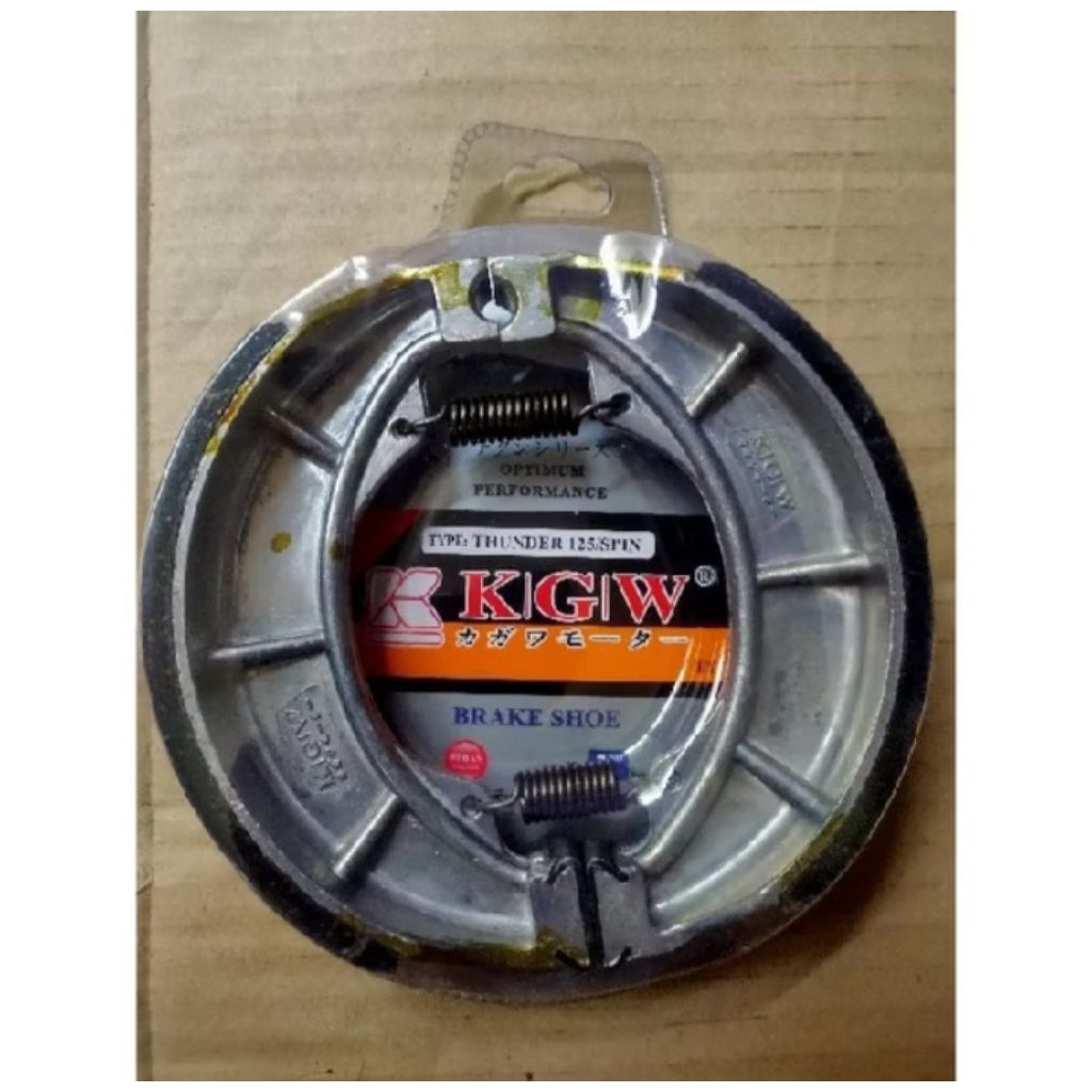Kampas Rem Belakang Tromol Thunder Spin Skywave Skydrive Hayate RGR TS125,Original