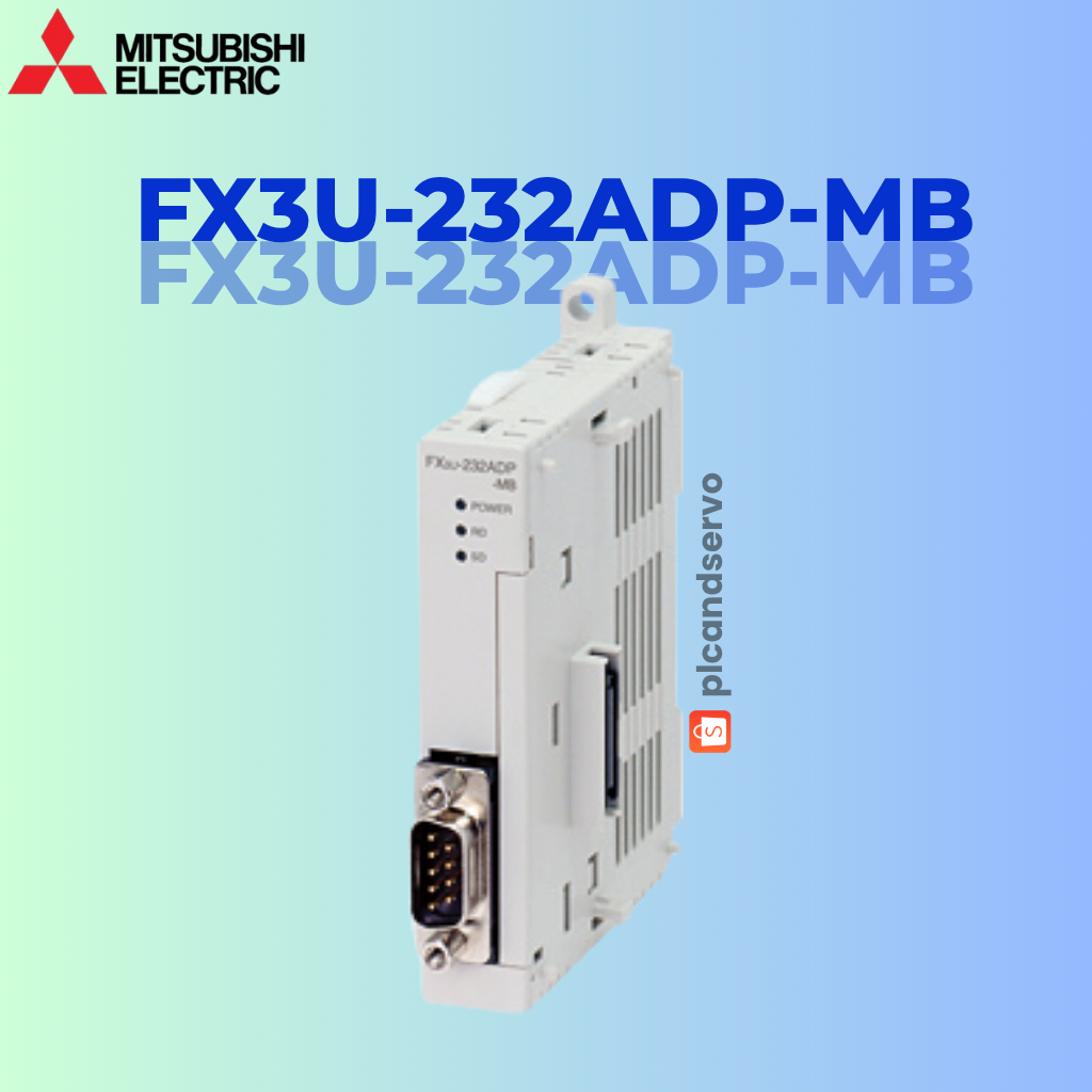 Mitsubishi FX3U-232ADP-MB RS232C Communication Adapter | FX3U Series