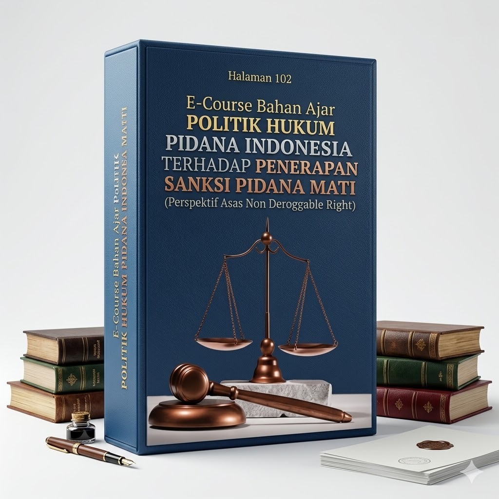 E-Course Bahan Ajar - Politik Hukum Pidana Indonesia terhadap Penerapan Sanksi Pidana Mati