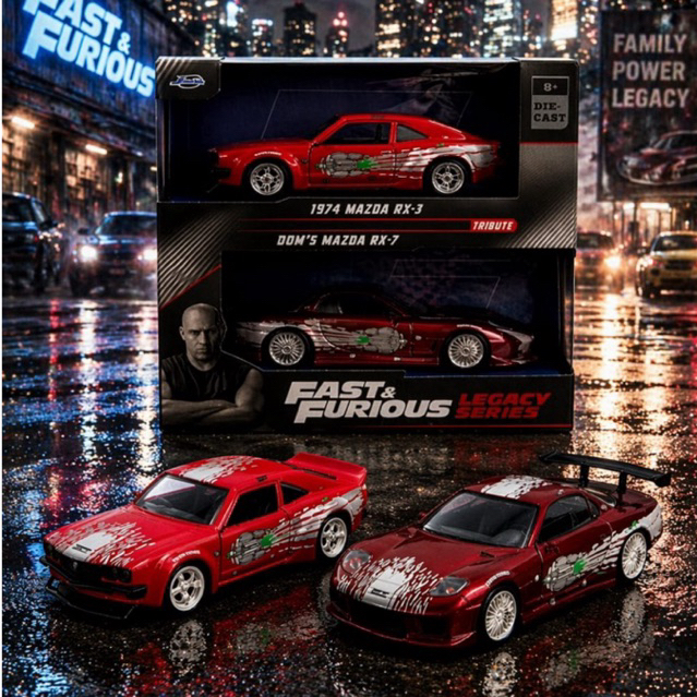 JADA Dom Mazda RX-7 & 1974 MAZDA RX-3