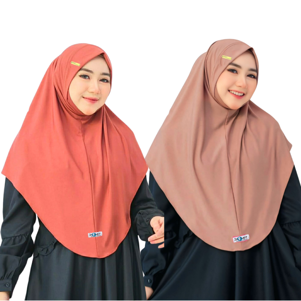 HIJAB BERGO DAGU MALAYSIA HIJAB SYAR'I POLOS TUTUP DAGU