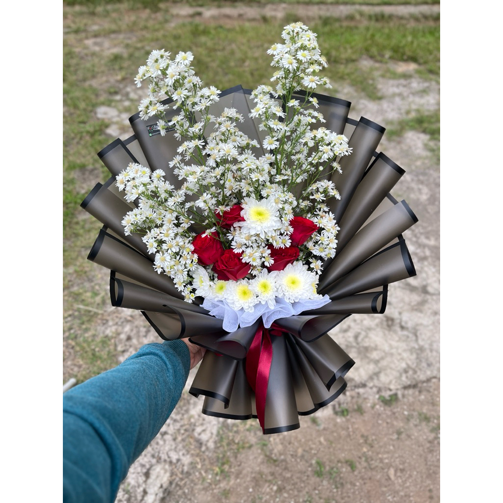 buket fresh flower buket banyuwangi murah
