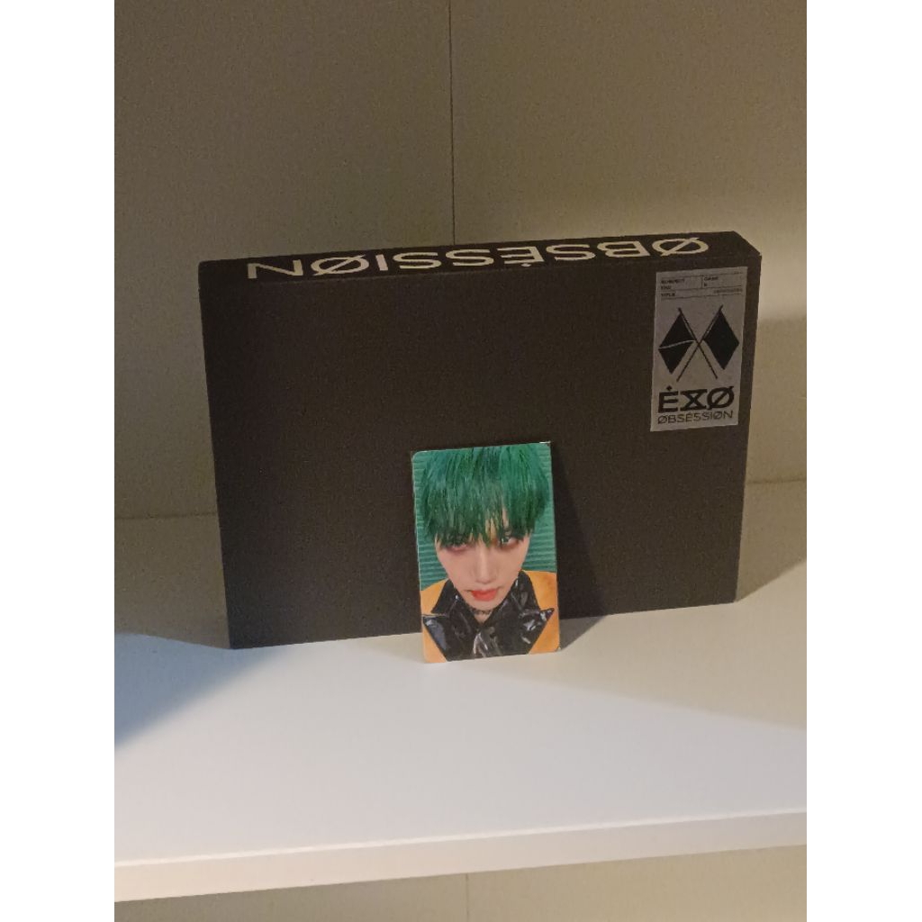 ALBUM EXO OBSESSION + PC KAI OFFICIAL + POSTER (PRELOVED)