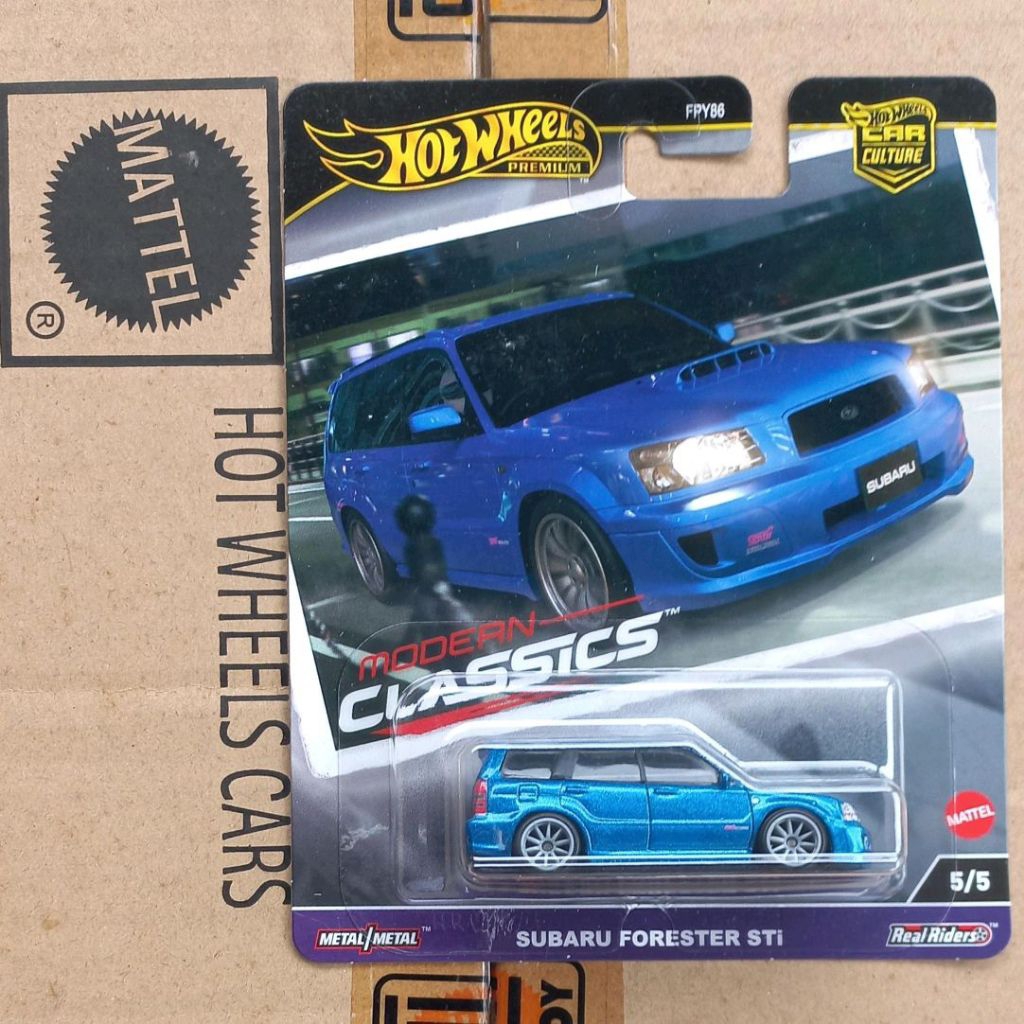 Hot Wheels Subaru Forester STi Modern Classic