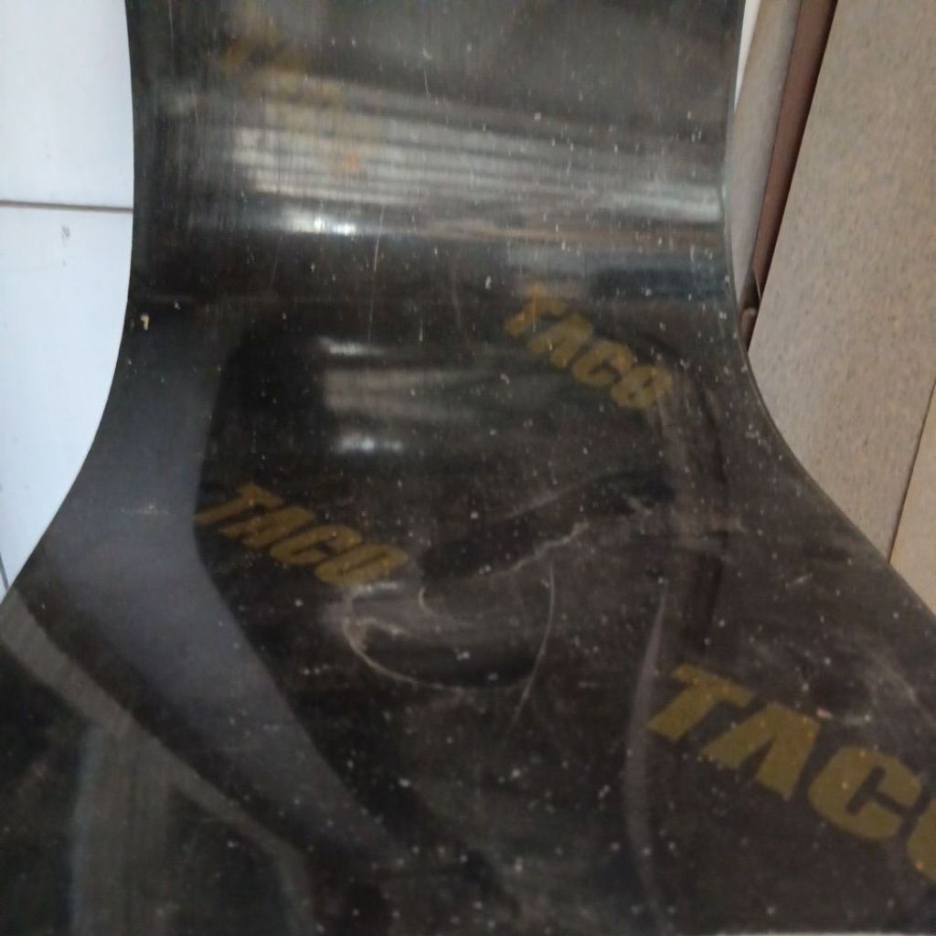 HPL taco hitam polos 244×43