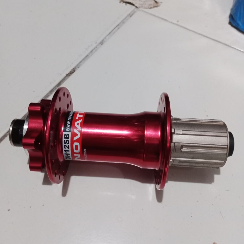 Hub Belakang / Freehub Novatec TA 12x157mm Super Boost Body HG 32 Hole Disc Bearing Sealed