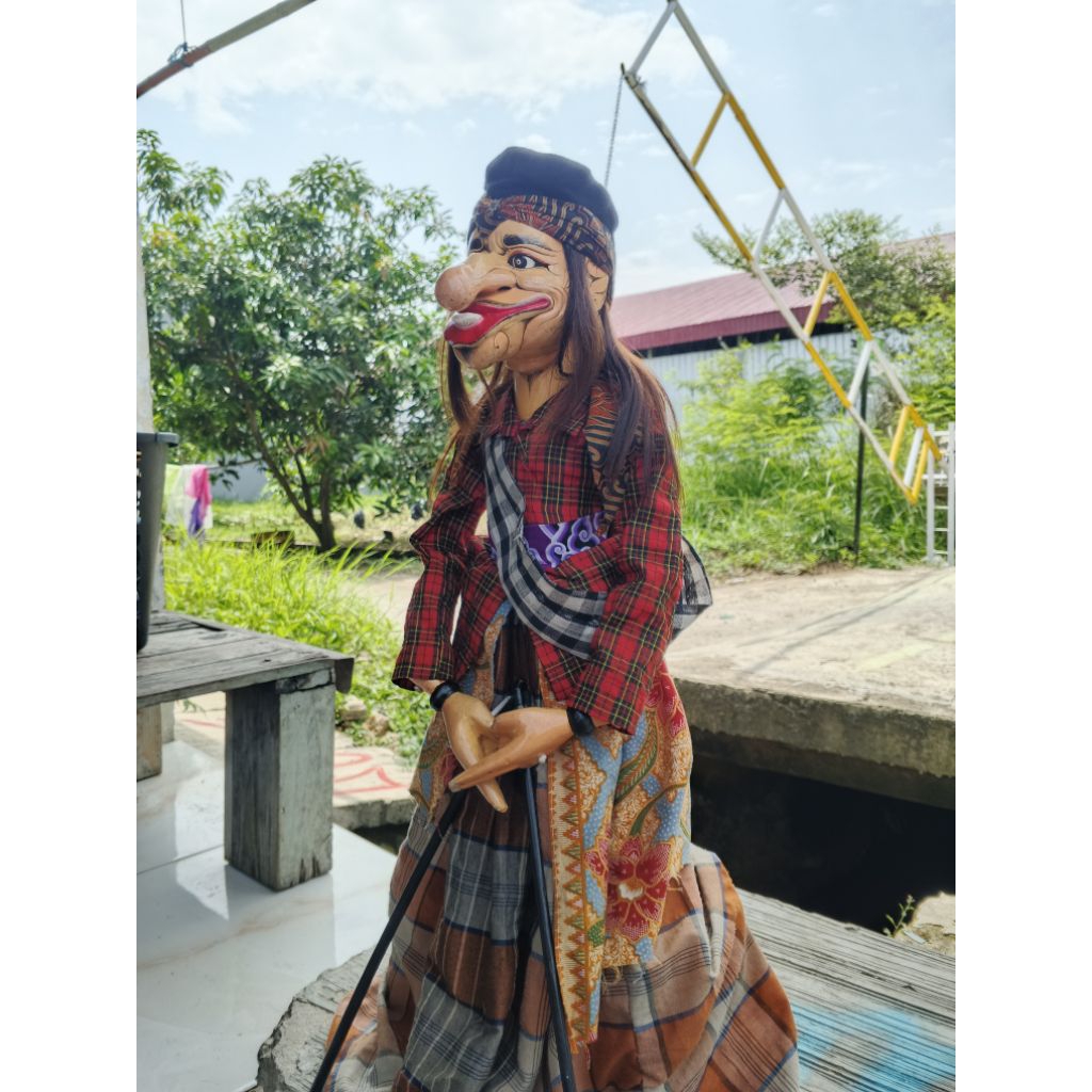 wayang golek dawala ukuran pentas kualitas super tilas dalang