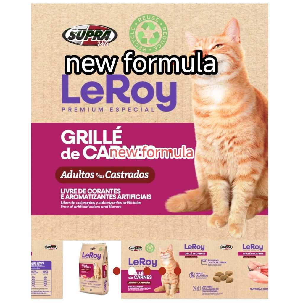 LEROY PETIT BEEF URINARY CAT FOOD PREMIUM KARGO 10KG termurah