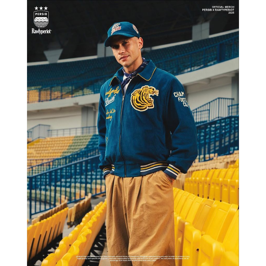 PERSIB X RAWTYPE RIOT | JAKET RTR CIRO