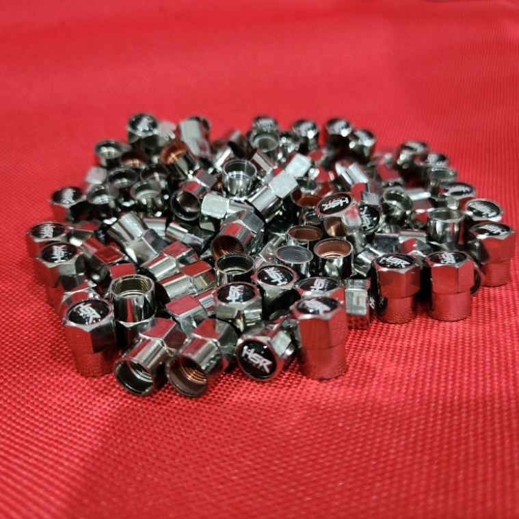 Jual Pentil HSR Warna Chrome - ORIGINAL HSR TUTUP PENTIL BAN MOBIL