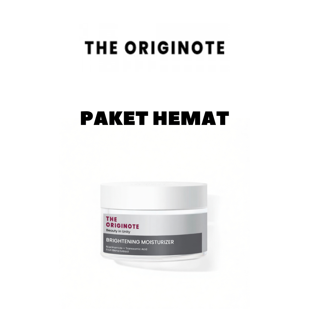 The Originote PAKET HEMAT 6PCS Brightening Moisturizer - 50ml
