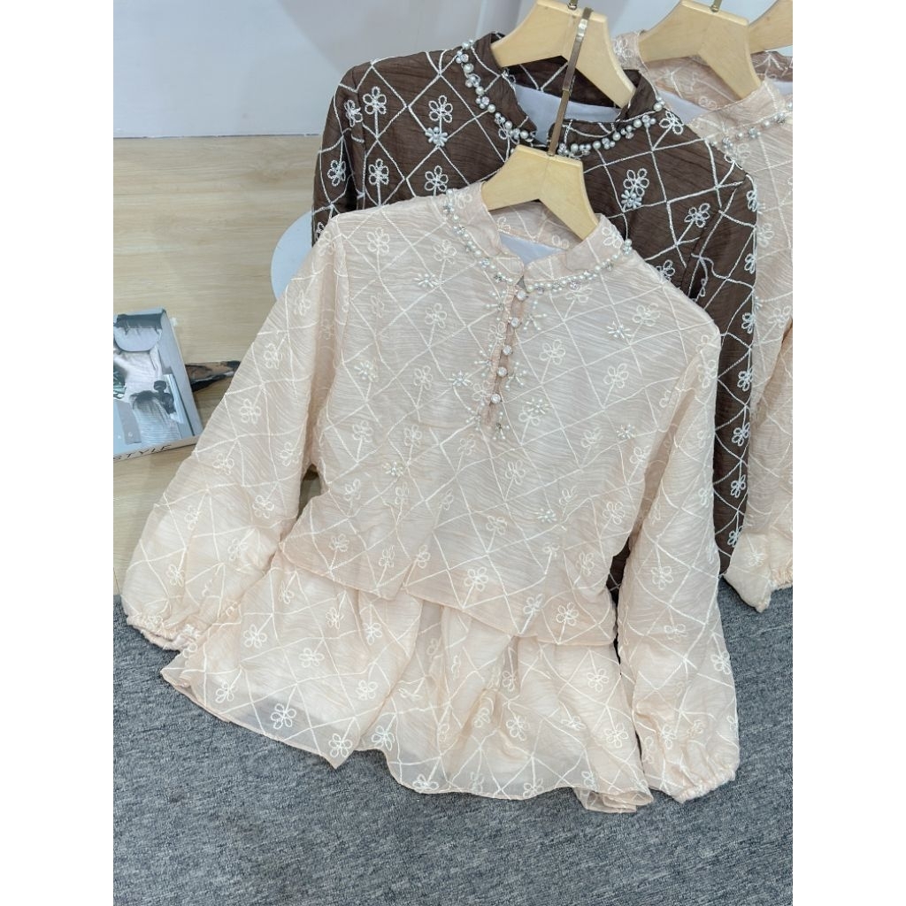 NAMIYA - Avril Blouse Atasan Wanita | Blouse Wanita Kondangan