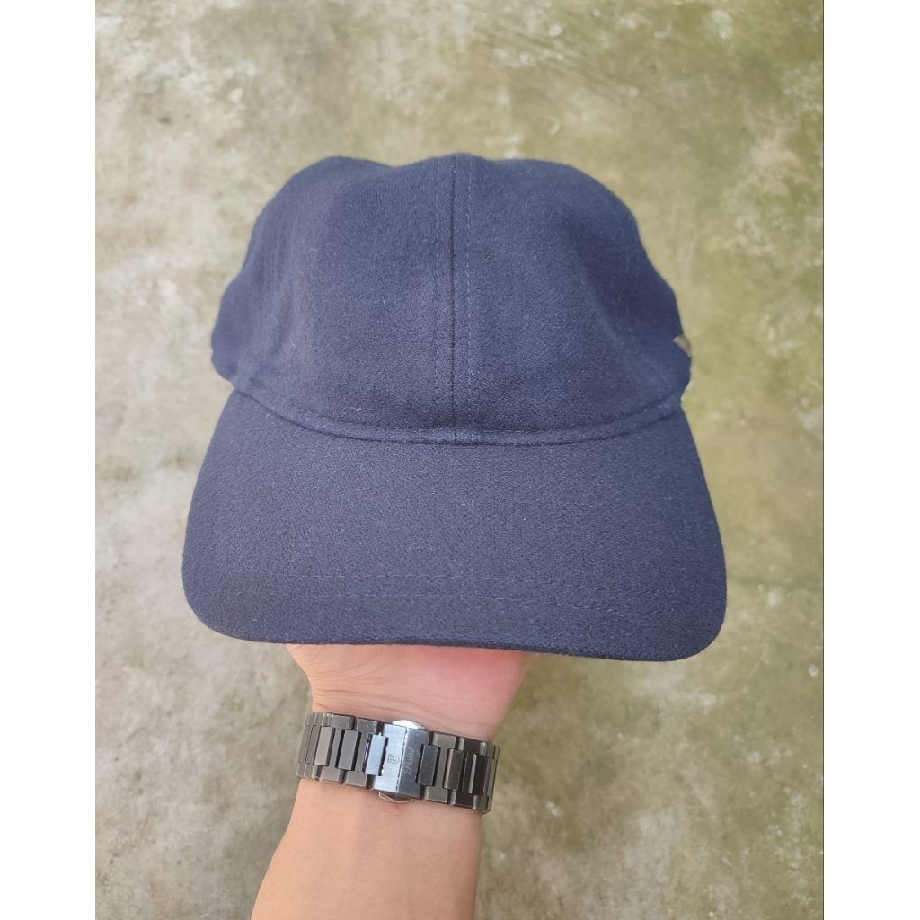 Newera blank navy wool cap