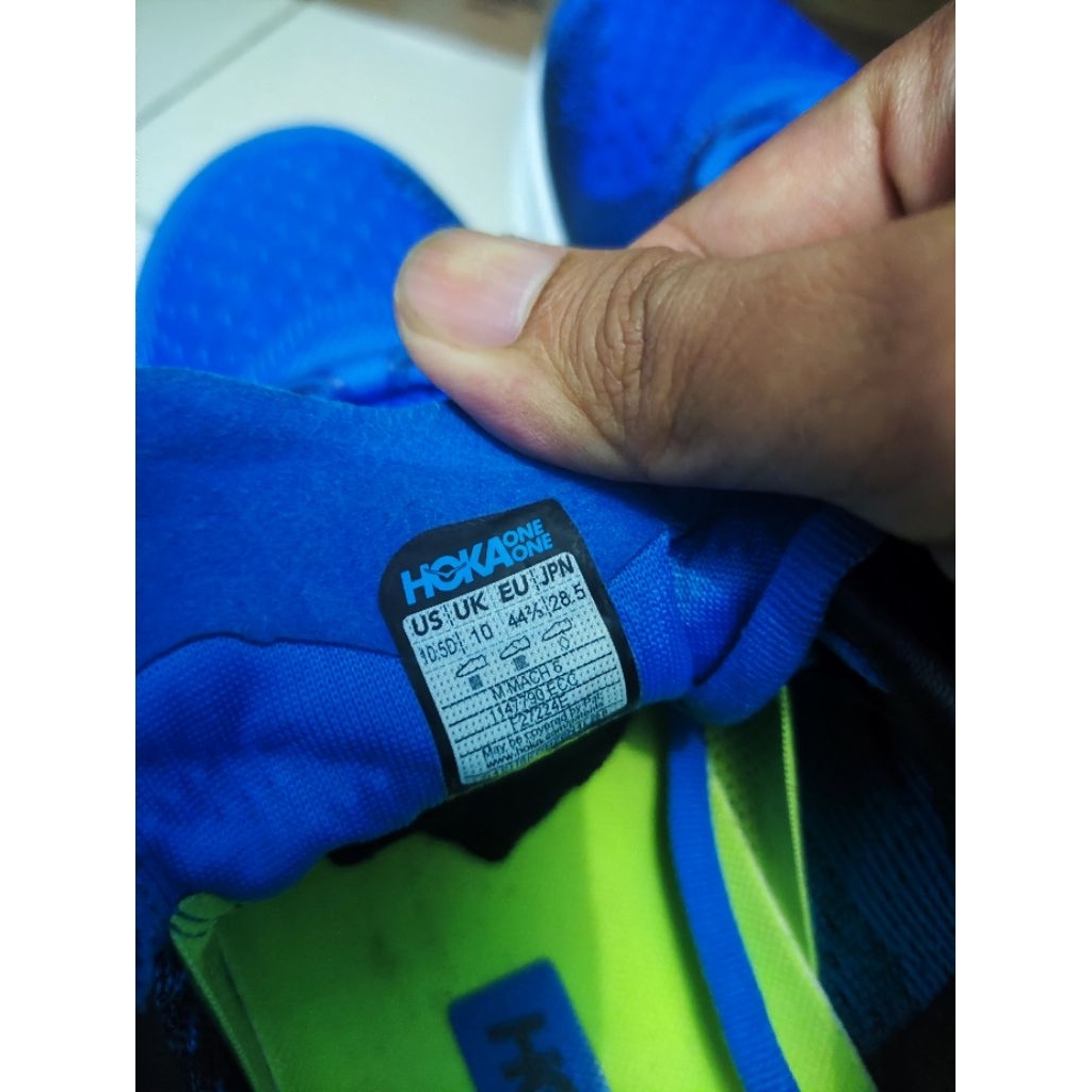 sepatu Hoka mach 6 (second)