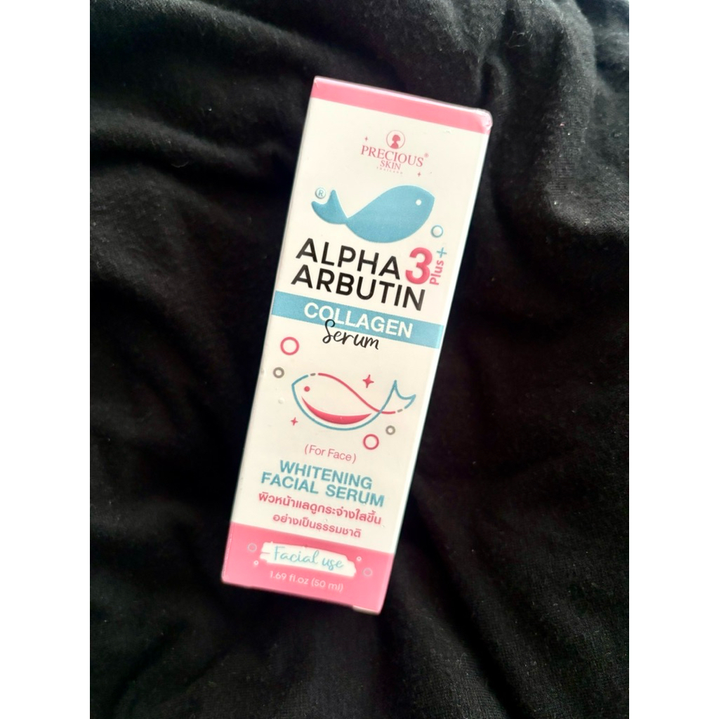 NEW Precious Skin Alpha Arbutin 3 Plus Collagen Serum Facial Use Whitening Serum Pemutih Wajah Origi