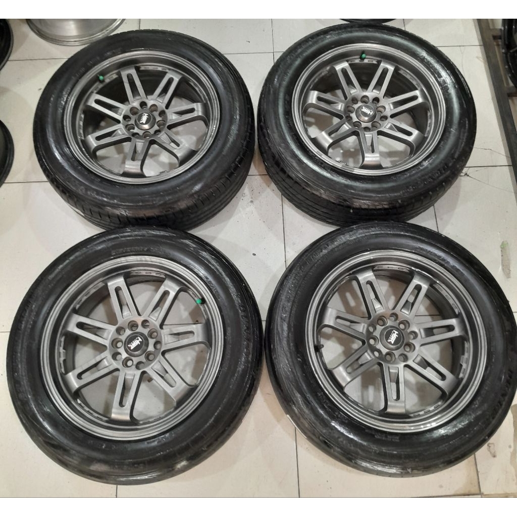 Velg pelek mobil Second HSR  Diamond  ring 17 bisa untuk mobil  innova camry velfire Hrv  crv Croos 