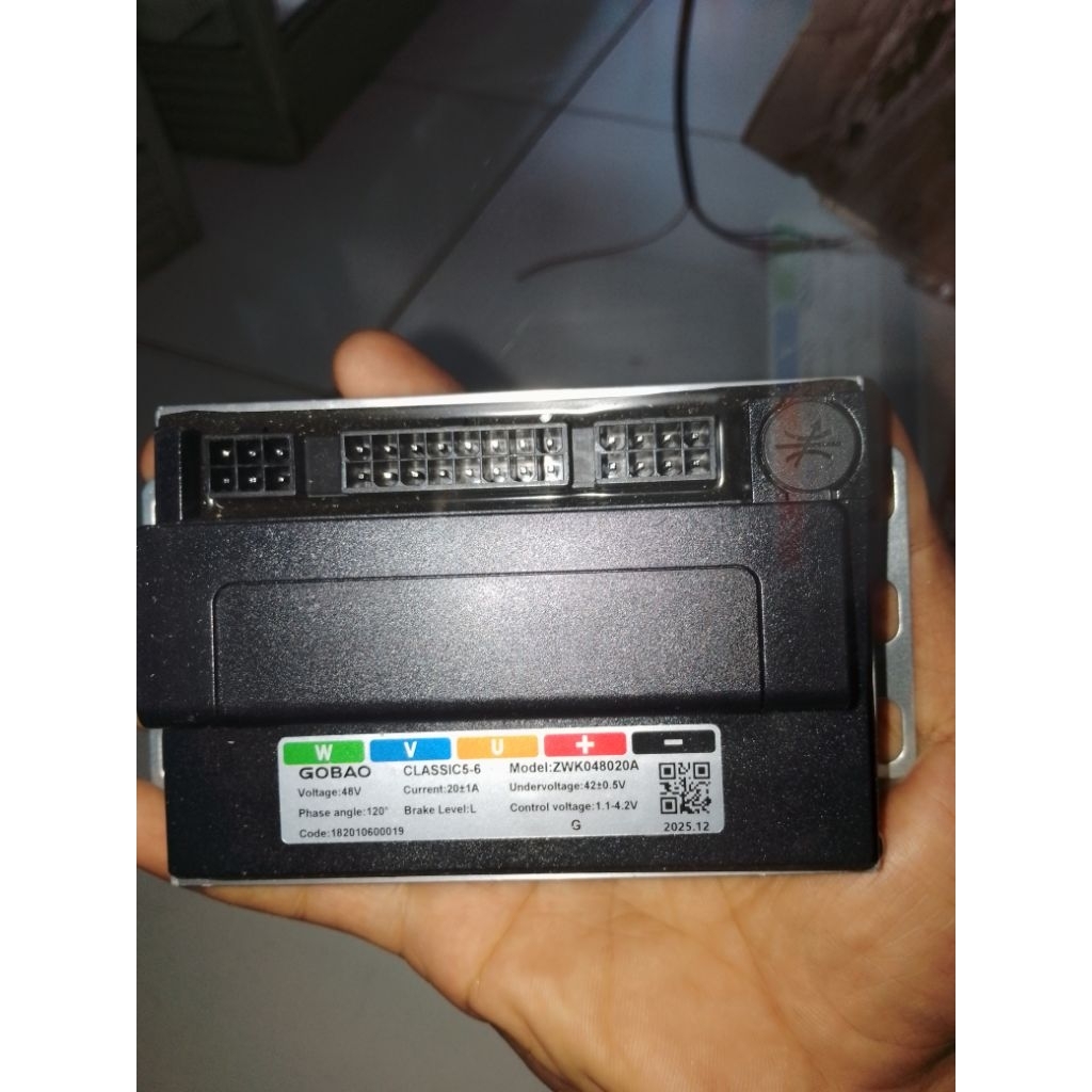 CONTROLLER SEPEDA LISTRIK GODA PNP MODEL ZWK048020A