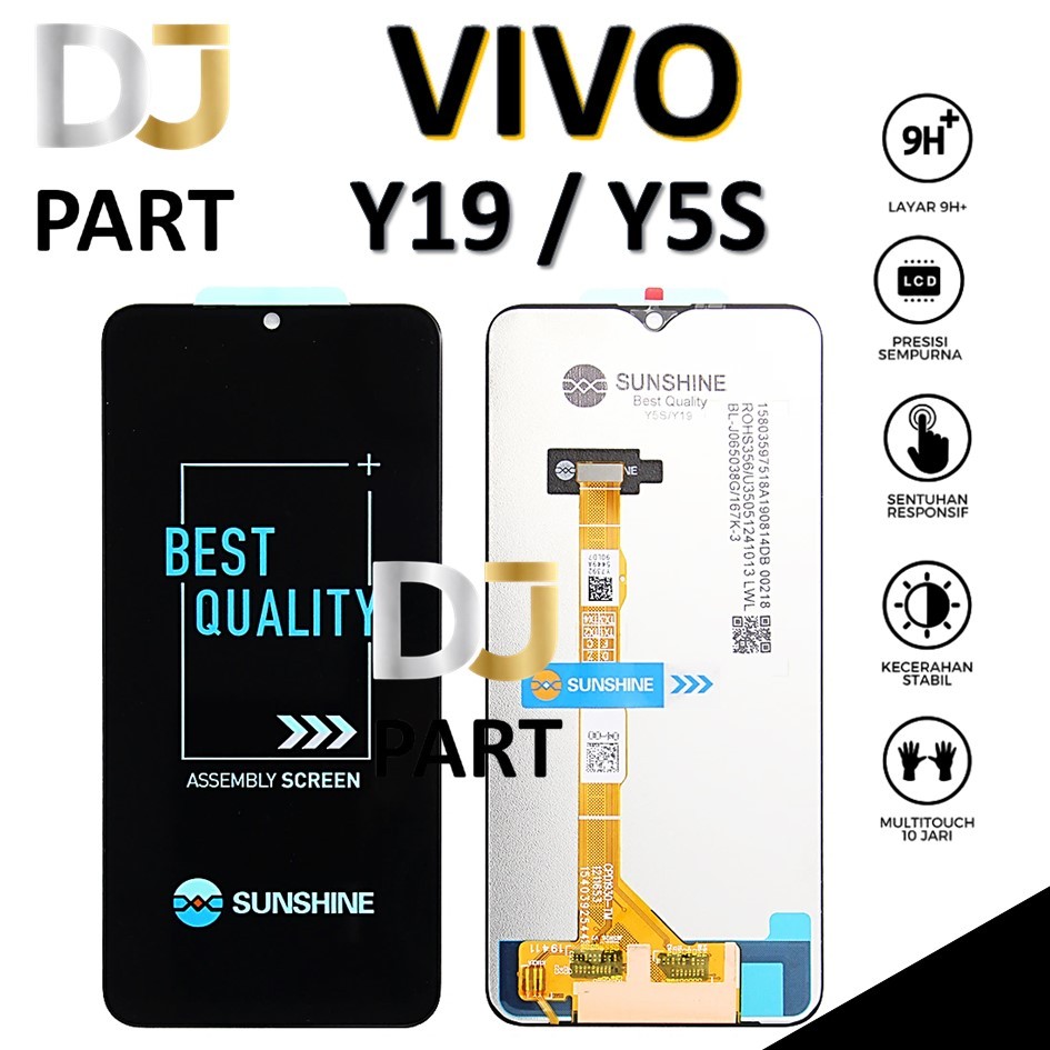 LCD TOUCHSCREEN VIVO Y19 / Y5S ORIGINAL 100%  FULLSET