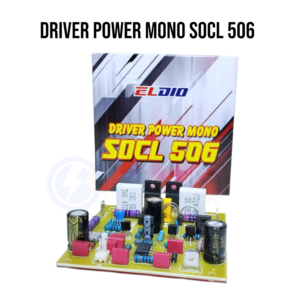 Kit Driver Power SOCL 506 ELDIO Original - PCB Fiber FR-4 High Quality