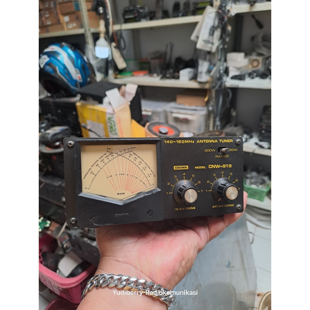 Swr Tuner Daiwa Cnw919 Normal Antenna Tuner CNW-919 Max 200 Watt Mulus VHF