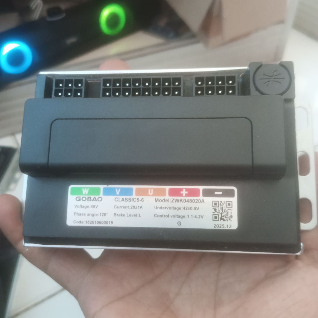 CONTROLLER SEPEDA LISTRIK GODA PNP MODEL ZWK048020A