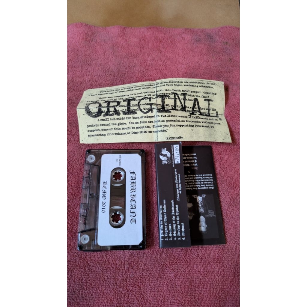 Kaset Fabricant demo 2010