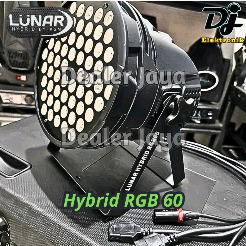 Lampu Parled Lunar HYBRID RGB 60 - Lampu Panggung Lighting