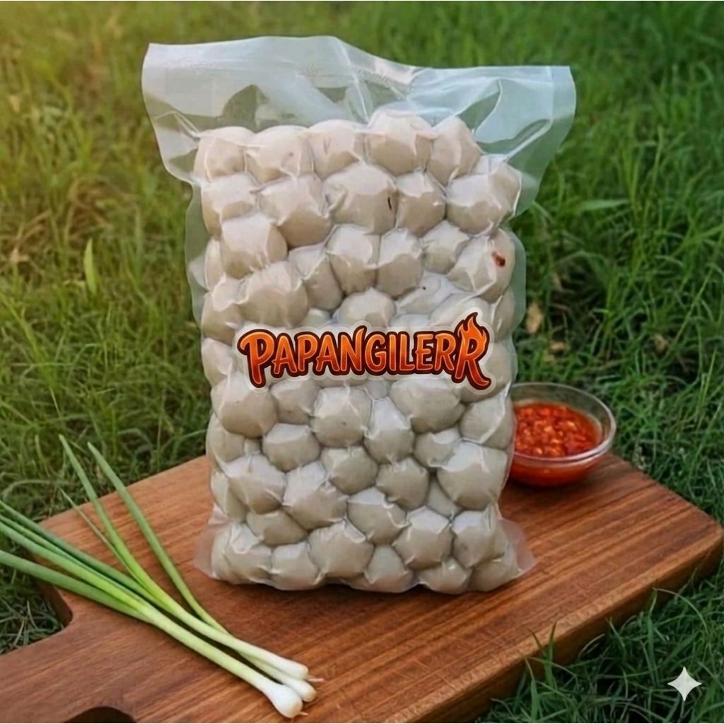 Cilok/ Baso Aci Mentah 100PCS Isi Jando Sapi Ayam Swir -vacum
